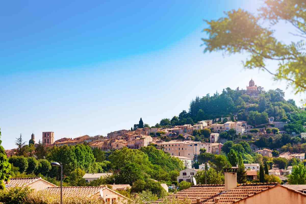 Une vue de Forcalquier
